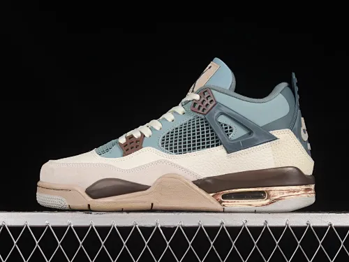 All categories Air Jordan Jordan series basketball shoes Air Jordan 4 KNCW x Air Jordan AJ4 Retro "Red Thunder" AJ4 Joe 4 customized basketball shoes